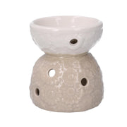 Bruciesente Keramik weiße Creme cmø10h11