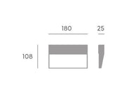 Runde Aluminiumapplikation mit Satindiffusor - 6W, 723 Lumen, heißes Graphitlicht