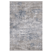 ASYA CR45 Teppichgrauer Hintergrund und Beige und Blue Shades 160x230 Effez