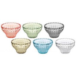 Set 6 Tassen 12 cm Tiffany verschiedene Farben