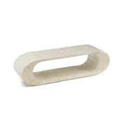 Moderne Tabelle Beige TV -Halter 130 x 35 x H 35 cm