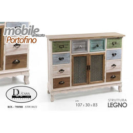 Antike Truhe der Schubladen Retro 107 x 30 x 83 h cm