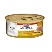 Gourmet Gold weiches Herz Hühnchen Purina 85 Gramm