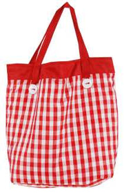 Rote Farbe Einkaufstasche JM-1678 cm. 40 x 11,5 H 33