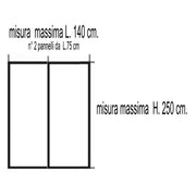 Hier ist 140x250 Grau