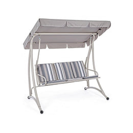 Grely 190x120x H185 cm Dreier Stahl rockt