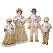 Familie Familie Stoff Gold Set 4pz CM21X15H70
