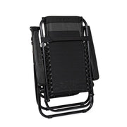 Deckstuhl Martin Black Outdoor