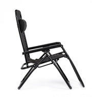 Deckstuhl Martin Black Outdoor