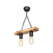 Lagun ASZ1235 Federlampe rustikale industrielle 2 Lichter