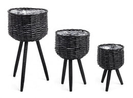 4x Set3 C.Vaso Stativ schwarz