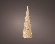 Micro -LED -Kegelstabilpapier interne H 38 Ø 11,5 cm