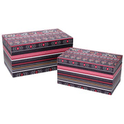 Ertopelle Box 1-2 Rechteckige mehrfarbige Blüten CM30x18H15