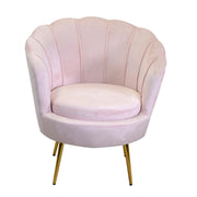 Pink Tulp Velvet Sessel CM73X72H77
