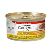 Gourmetgoldenzier in Sauce mit Purine Chicken 85 Gramm