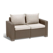 Keter 2 Sitze Kalifornien Cappuccino Sofa
