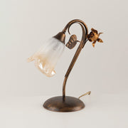 Goldbraune Eisenlumetto hinterlässt ein Licht 23x H30 cm