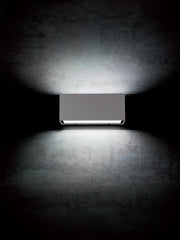 12W LED 4000K Applique Box Grafite Line