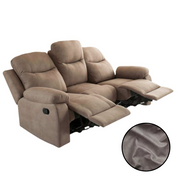 Chicago Sofa 3 Sitze liegeln silbergraues Ranger 10