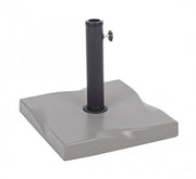 Quadratschirme Basis und Wasserzement 25 kg 44,5 x 44,5 x 37,5 cm