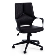 Damon Fabric Office Sessel mit schwarzer Rückenlehne