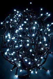 12x 240L Weiß 3 mm grüner Faden IP44