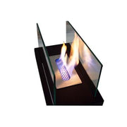 Dekorativer Kamin in schwarzem Bioethanol 355 x 180 x 205 mm