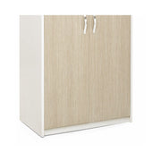 2 -Front White und Front Box Garderobe Farbe Olmo 91x52xh 210 cm