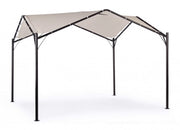 Pavillon Dome aus Garten Anthrazit-Grigio 3,5x3,5xh 260 cm