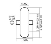 Ersatzrad für pneumatische Pneumatik