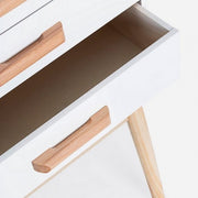Weiße gewöhnliche Schublade 5 Schubladen 88H cm