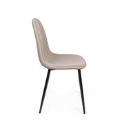 Speisesatzuhl in Tortora Tortora Amanda 45x54x H87 cm