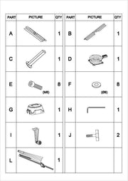 Aluminiumschirm mit 4x4 m weißer Seitenstange