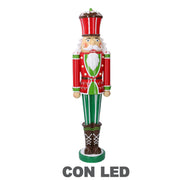 Soldatino -Harz mit roter LED CM18X13H69