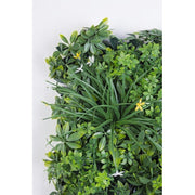 Synthetische Wandgrün Narzisse 50x50 cm