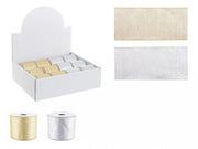 12x Glitter Ribbon 4m ASS2 Disp12