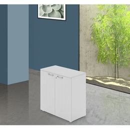 Zwei Tiere mit zwei Türen mit weißer Farbe weiß H87X90x45cm