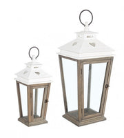 Set2 White-Nat Heart Lantern.