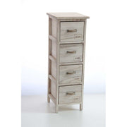 Strait Shabby Holzkiste der Schubladen 4 Schubladen 26 x 32 x 80 h cm cm