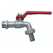 Wandhahn in Nickelto Messing