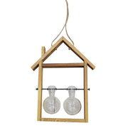 Holzlaptops mit 2 Sitzerglas CM25X6.5H30