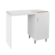 Holzschrank mit Waschmaschine + Mod. IDEX -Abdeckung