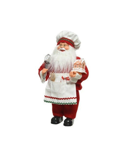 Santa Claus Statuette Chef H30