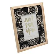 Rechteckige Maori -Holztischrahmen CM24x2H29