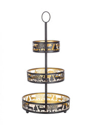 2x Black 3p Whitley Truhe