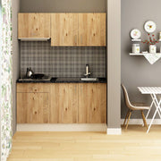 Küche Isernia 160 Eiche mit Geräten