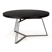 Black Metal Table -Designstil Ø70a - 38H