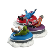 Lemax Tubing Family Set von 3 - Set von 3 Röhren für die Familie für das Weihnachtsdorf