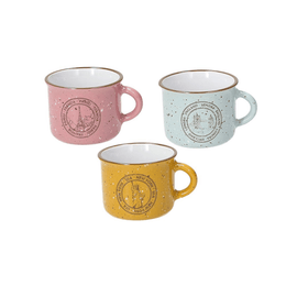 Kaffeetasse ohne Untertasse 100 ccm Reise
Multicolor -Steinzeug