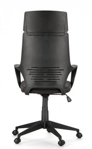 Damon Fabric Office Sessel mit hoher schwarzer Rückenlehne